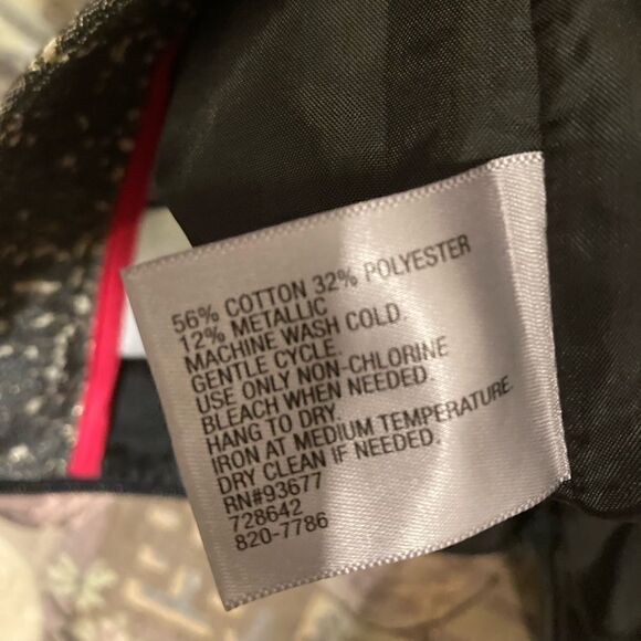 Metallic Gold Snake Skin Skirt - Picture 9 of 12